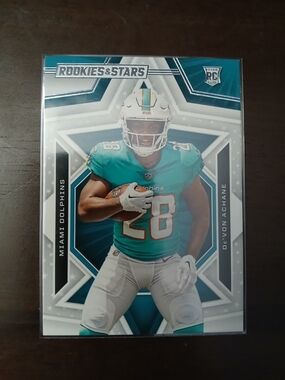 Panini Miami Dolphins Teal & White Rookies & Stars Football Card